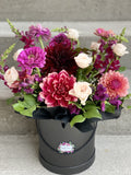 SEASONAL BLOOMS BOX ARRANGEMENT