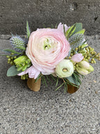 BOTANICAL METAL CUFF CORSAGE