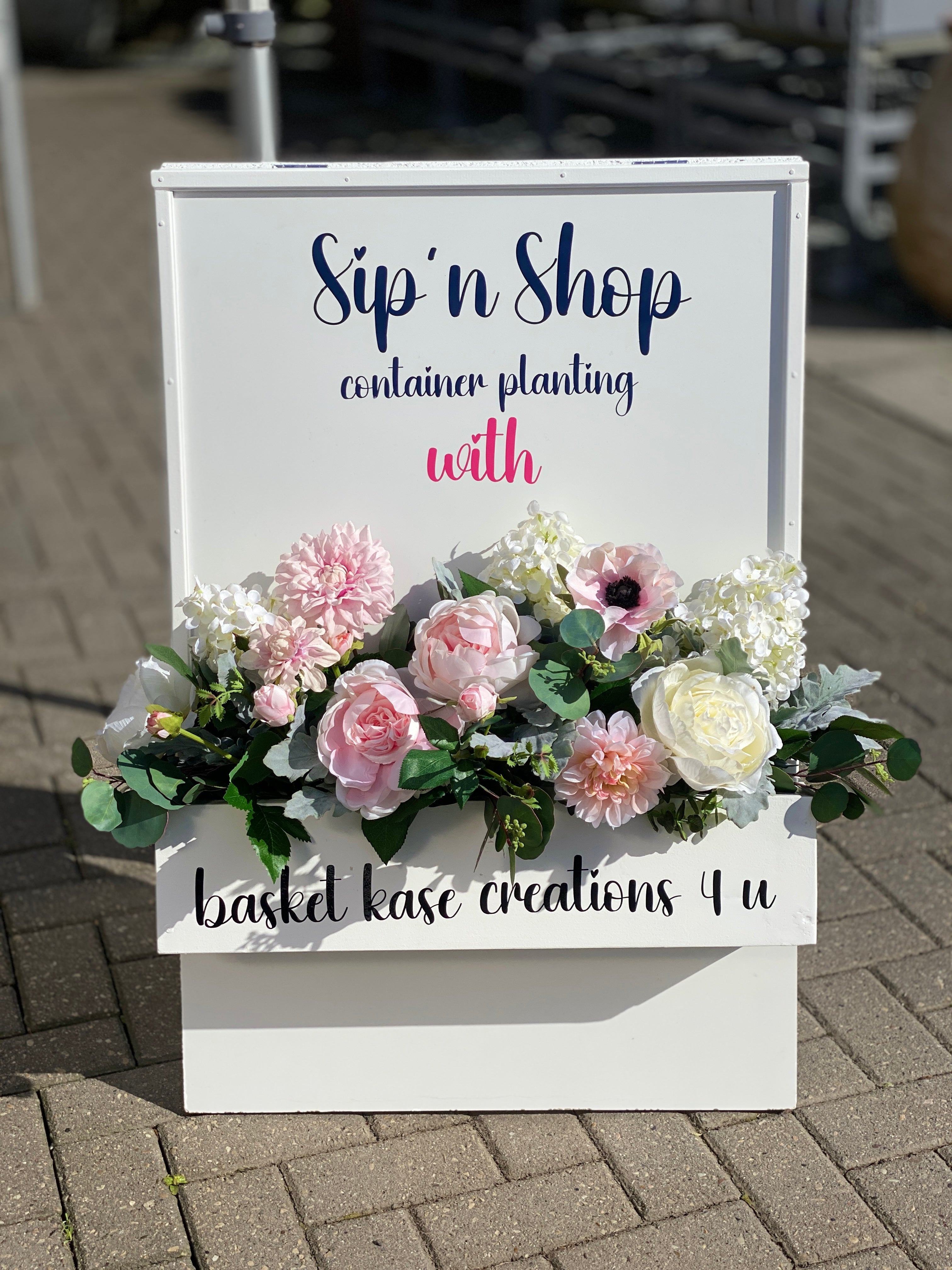 FLOWER WELCOME SIGN RENTAL STARTING AT $525 - INQUIRE FOR QUOTE + AVAILABILITY