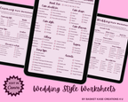 Digital Download: The Lists For Planning A Wedding